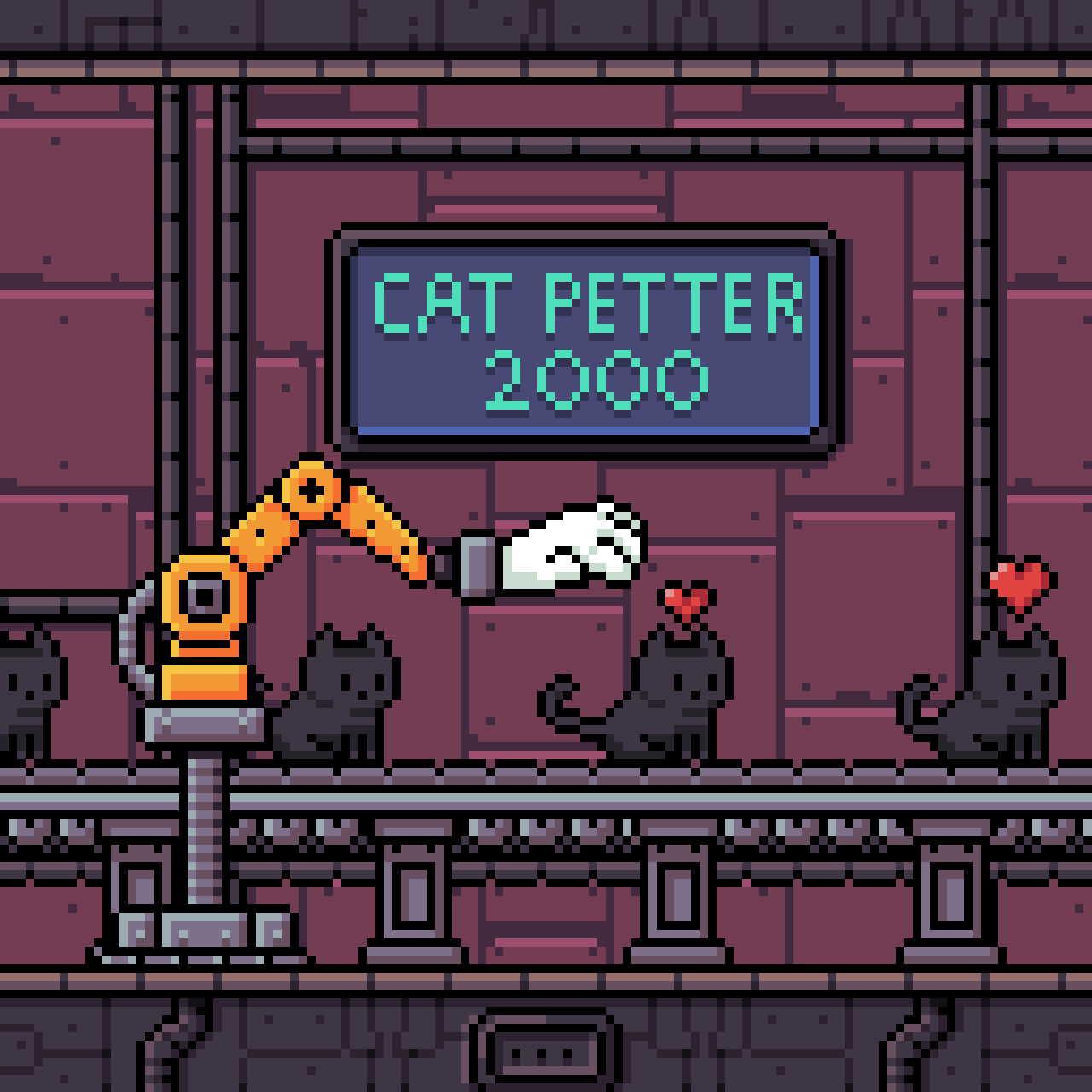 Cat Petting Factory